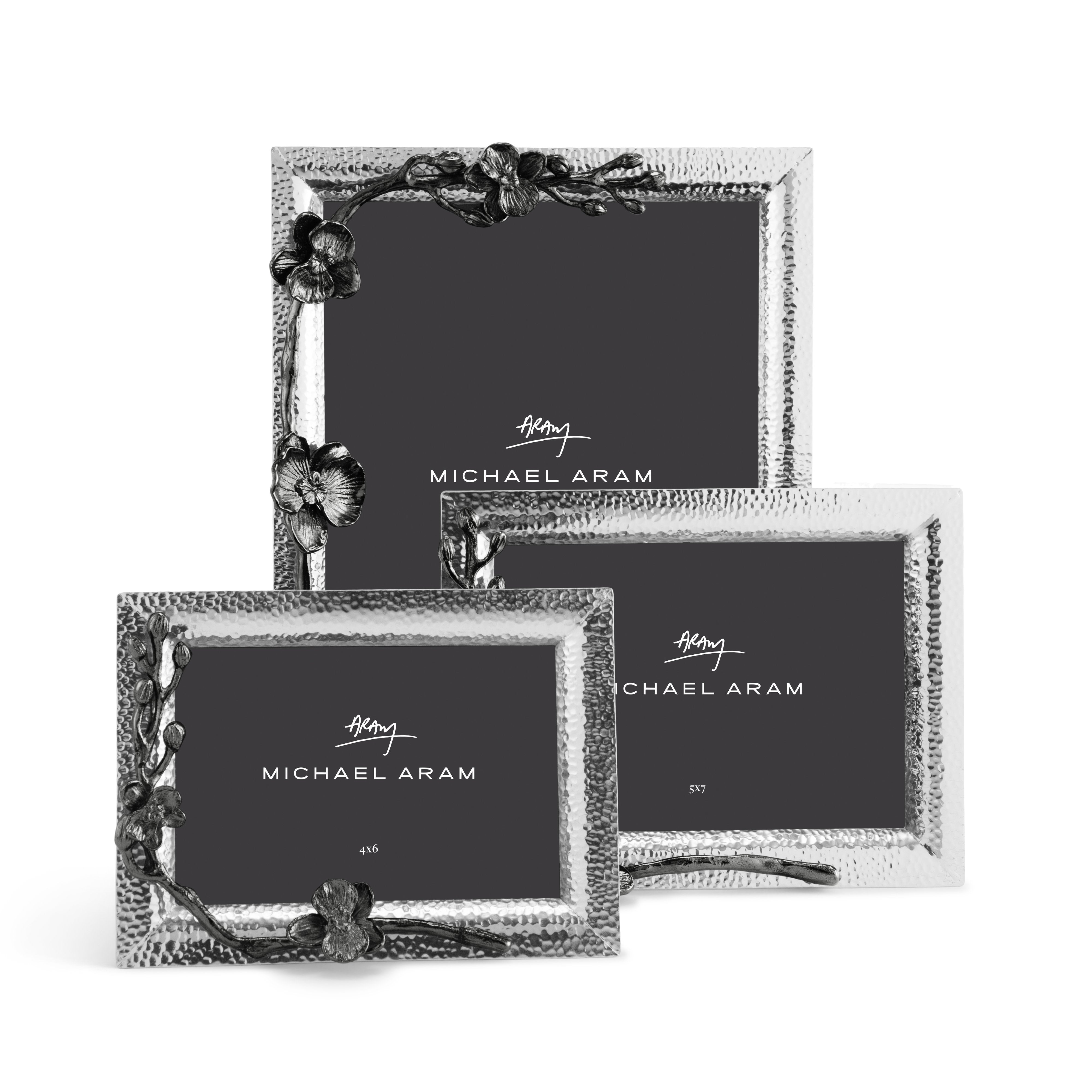 The White Company Fine Black Easel Frame, Size 4x6 - Black