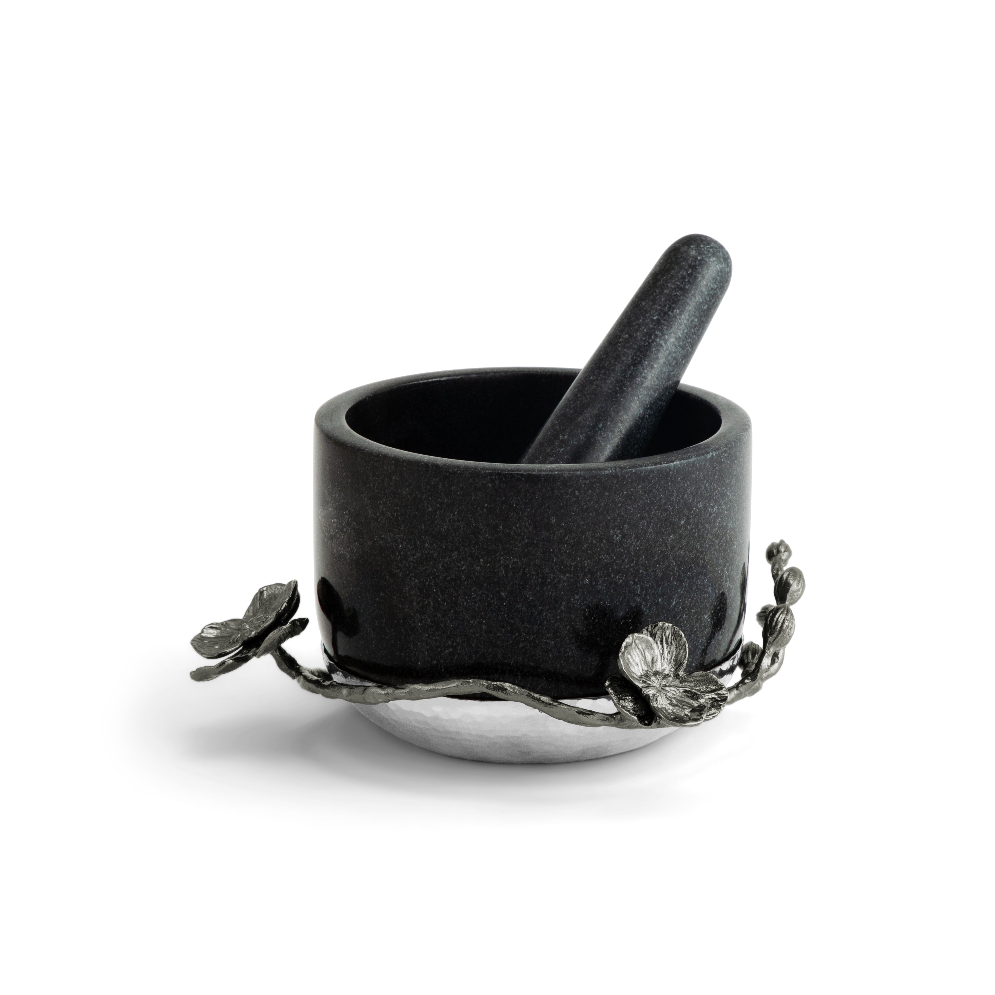 Granite Black Mortar And Pestle