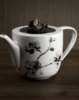 Michael Aram Black Orchid Porcelain Teapot