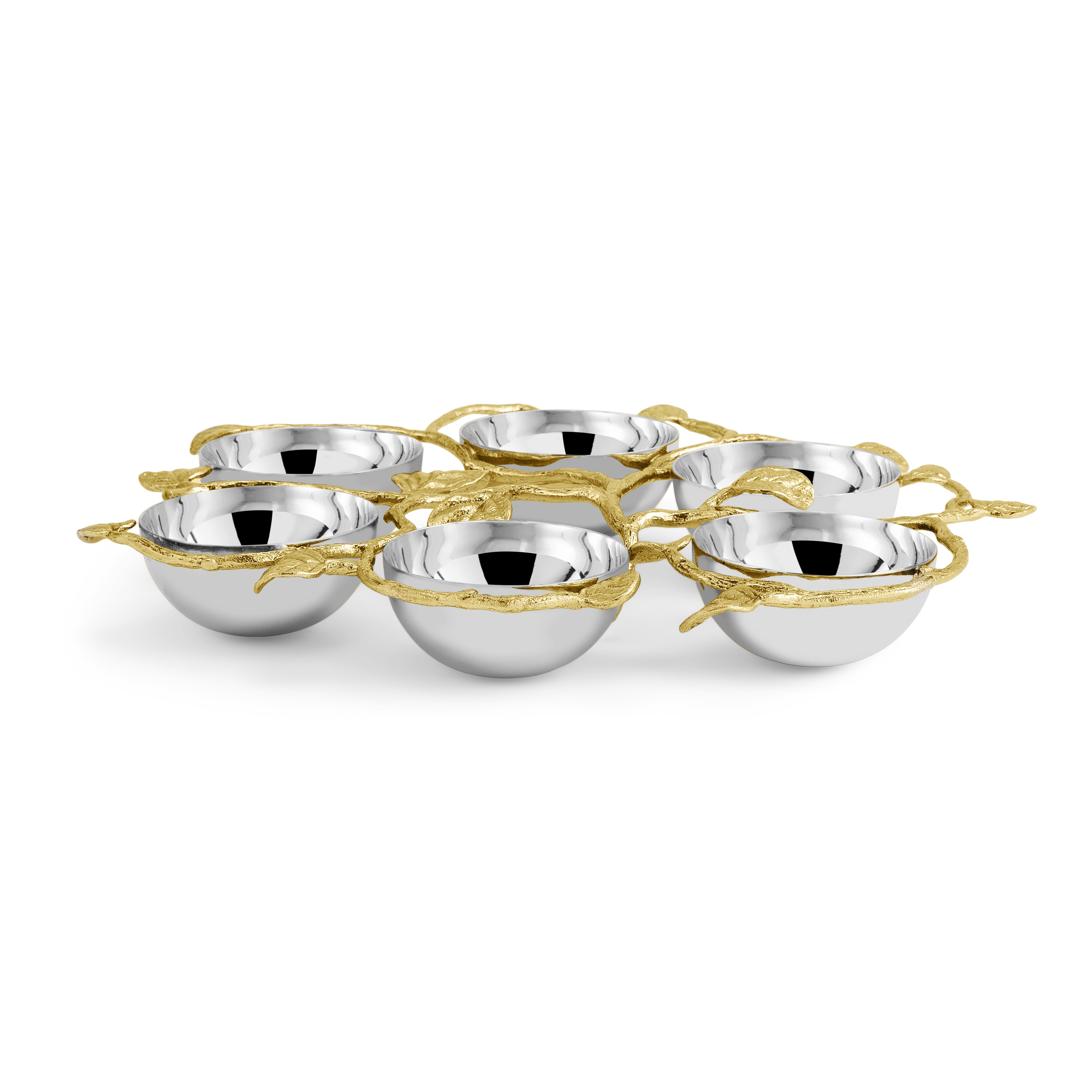 Small Silver-Plated Caviar Serving Set