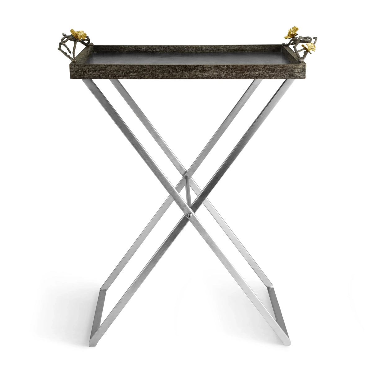 Michael Aram Butterfly Ginkgo Butler Tray Stand