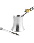 Michael Aram Butterfly Ginkgo Coffee Pot w/ Spoon
