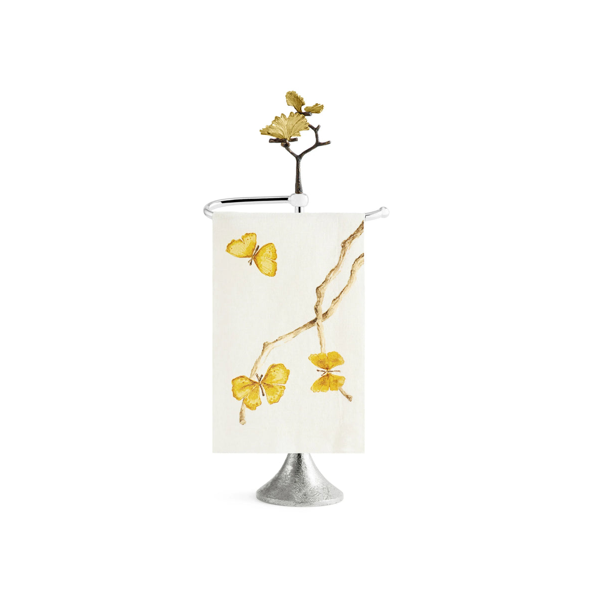 Michael Aram Butterfly Ginkgo Fingertip Towel Stand