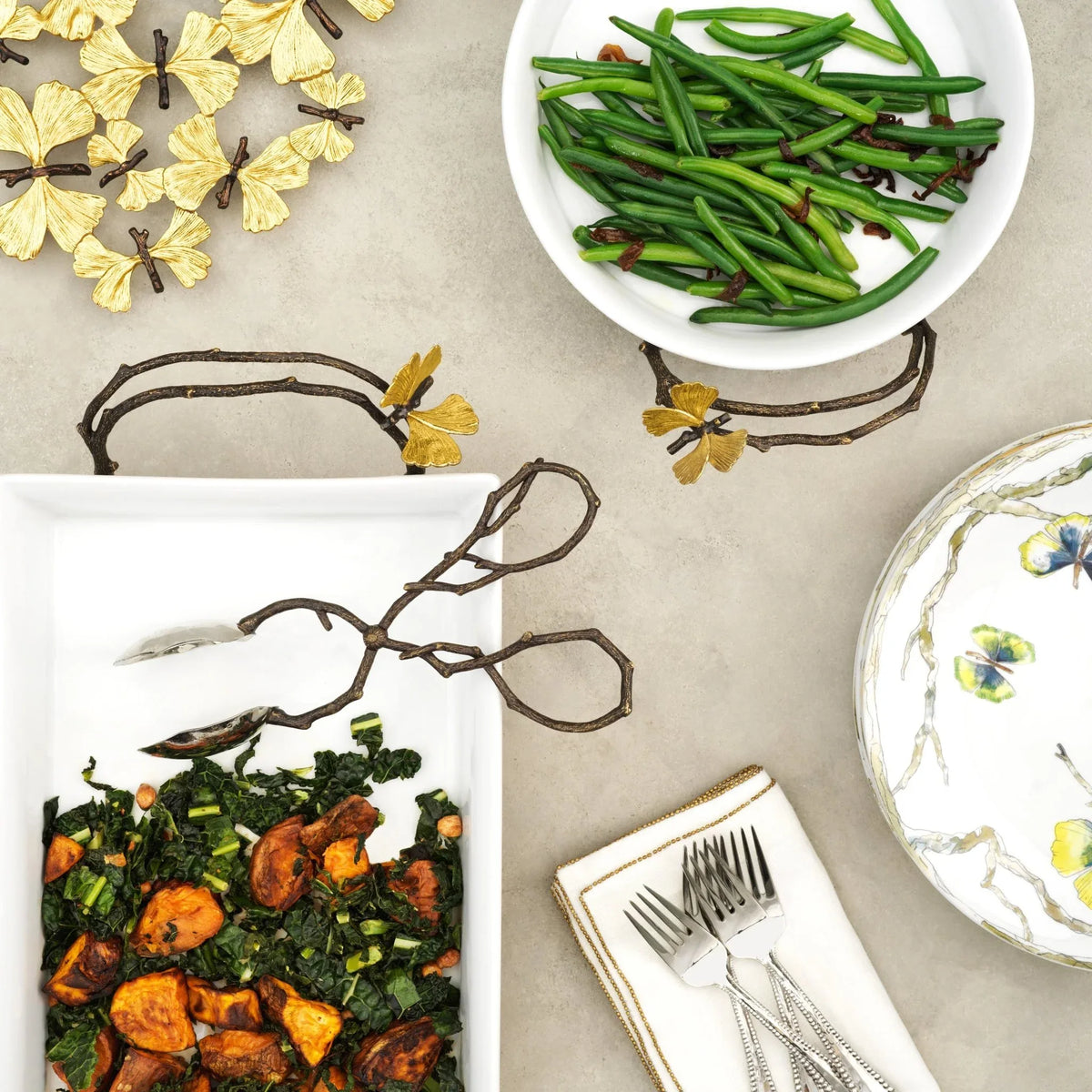 Michael Aram Butterfly Ginkgo Trivet