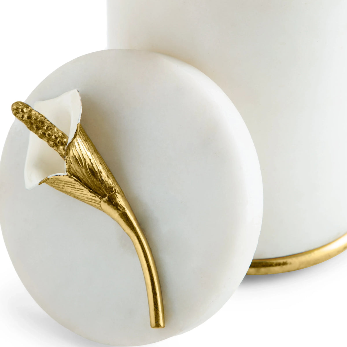 Michael Aram Calla Lily Round Container