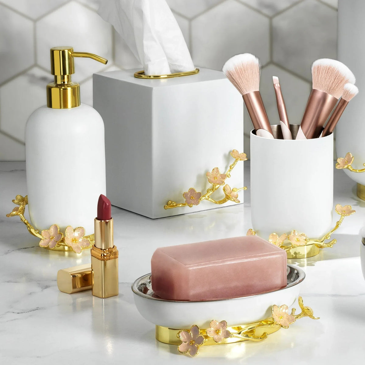 Michael Aram Cherry Blossom Bath Collection