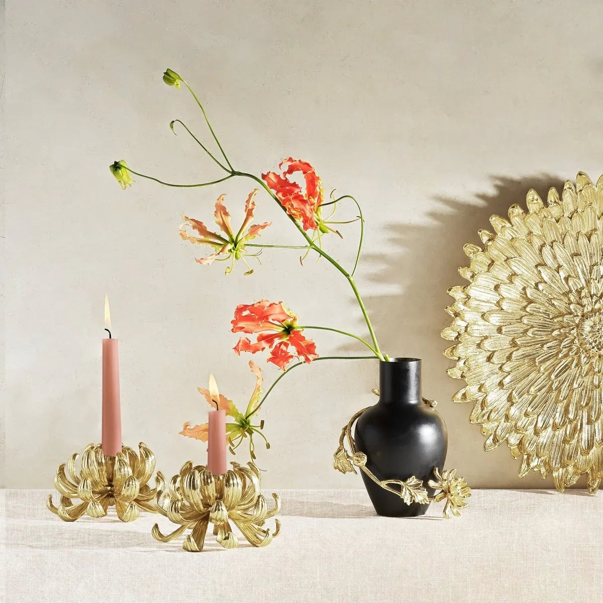 Michael Aram Dahlia Candleholders