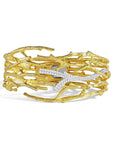 Michael Aram Enchanted Forest Cuff Bracelet with Diamonds