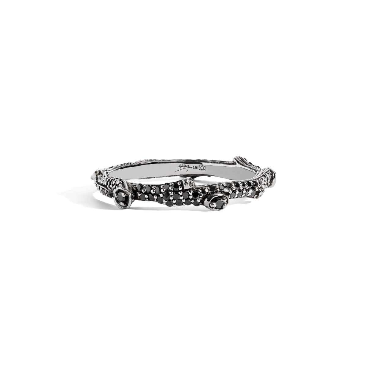 Michael Aram Enchanted Forest Stack Ring with Diamonds