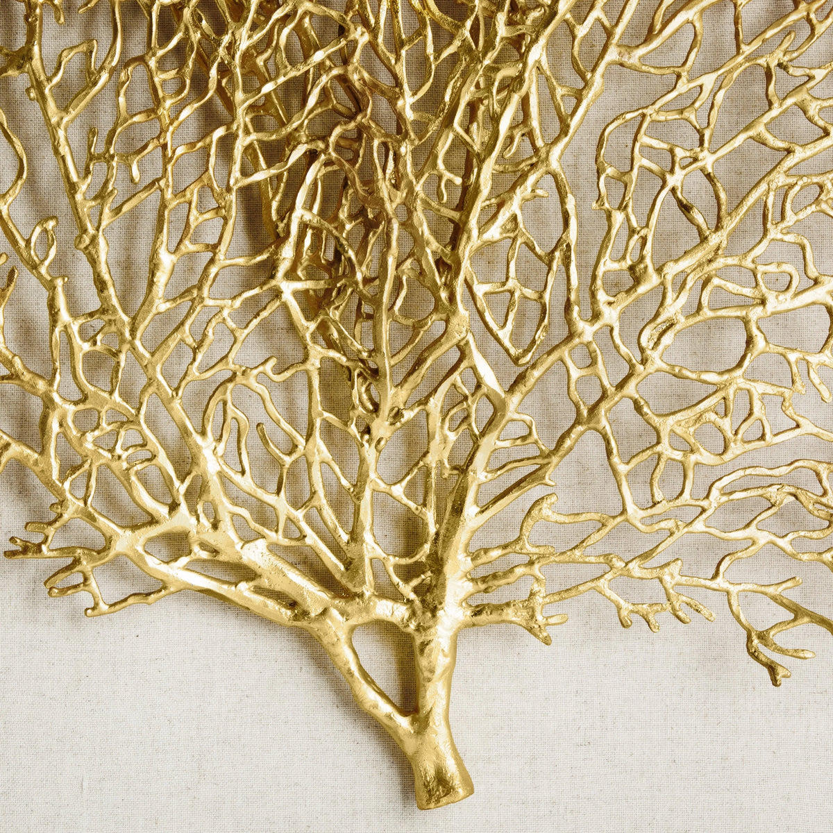 Michael Aram Fan Coral Large Fabric Shadow Box