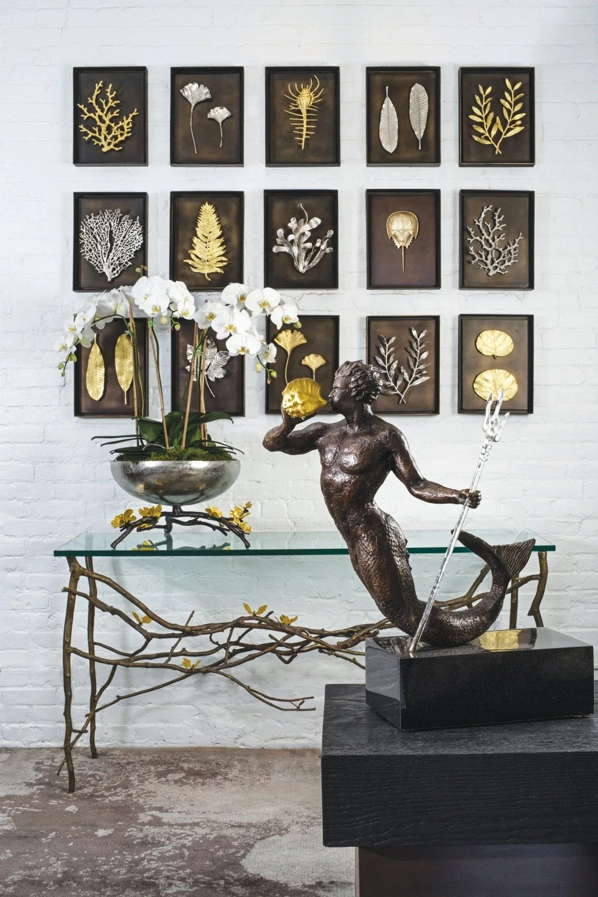Michael Aram Fan Coral Shadow Box