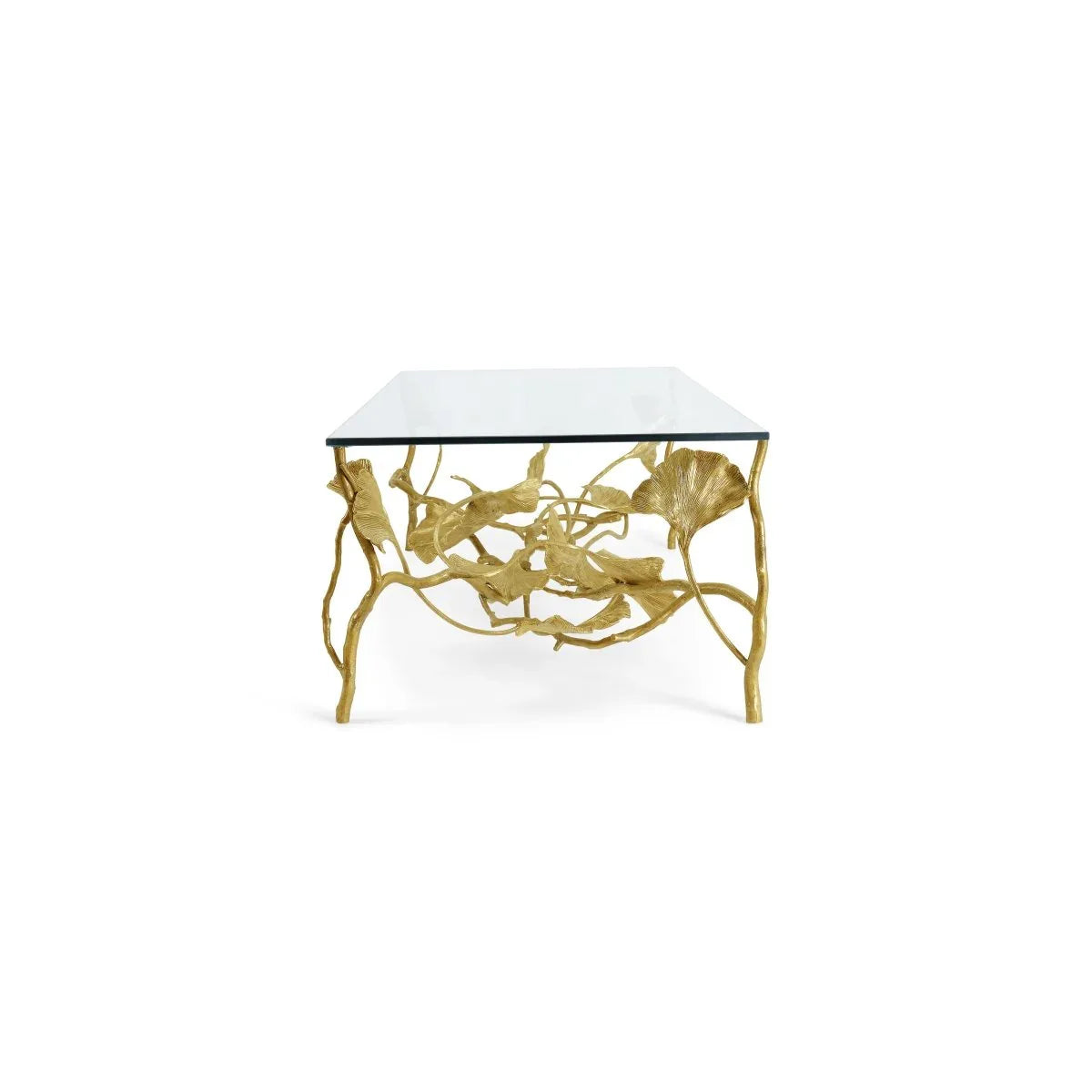 Michael Aram Golden Ginkgo Coffee Table