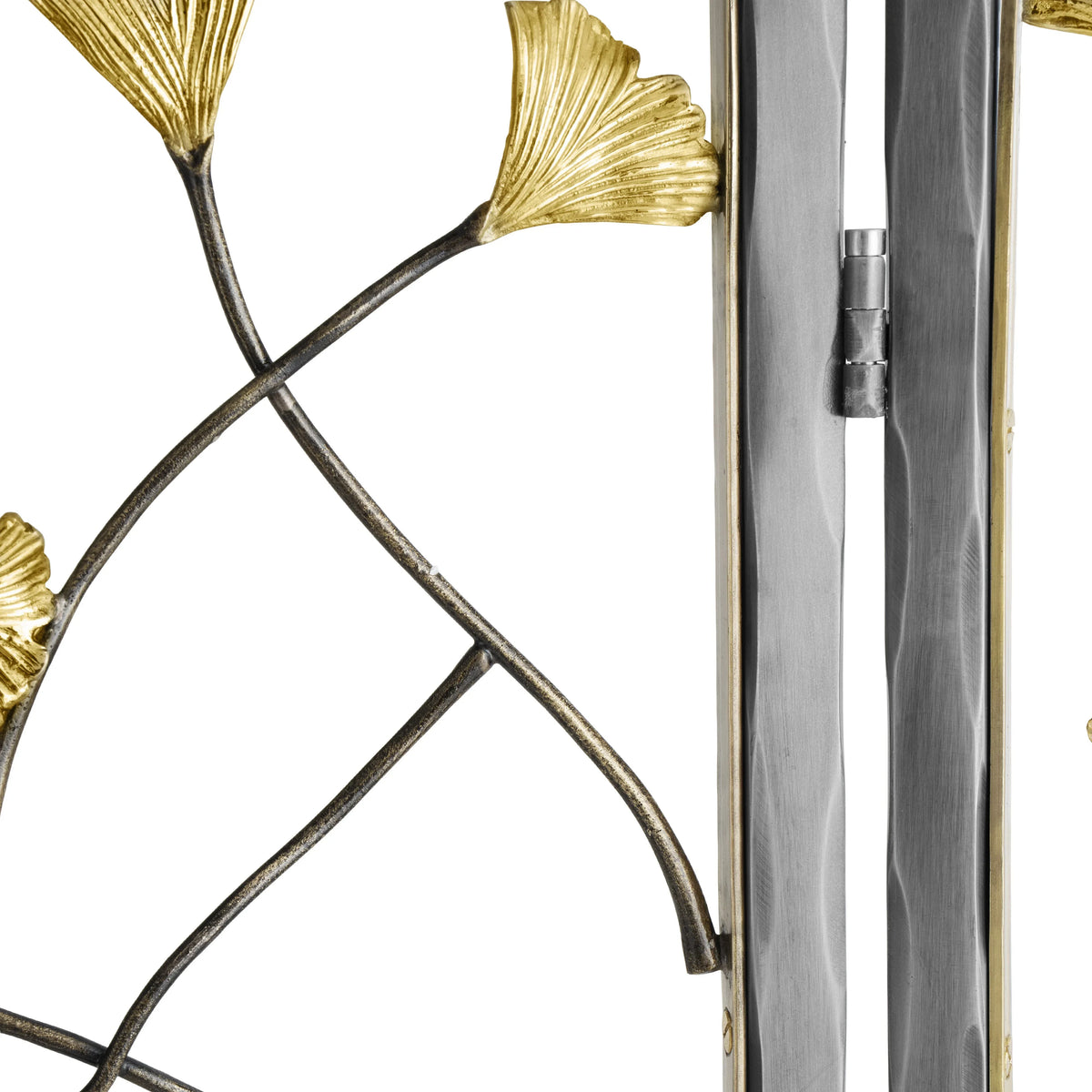 Michael Aram Golden Ginkgo Decorative Fireplace Screen