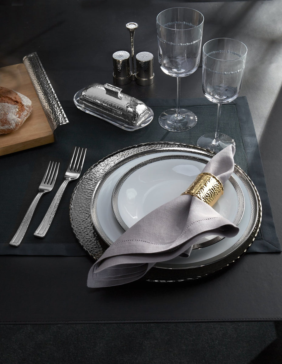 Hammertone 5-Piece Flatware Set – Michael Aram