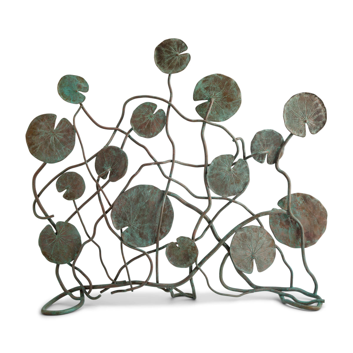 Michael Aram Lily Pad Decorative Firescreen