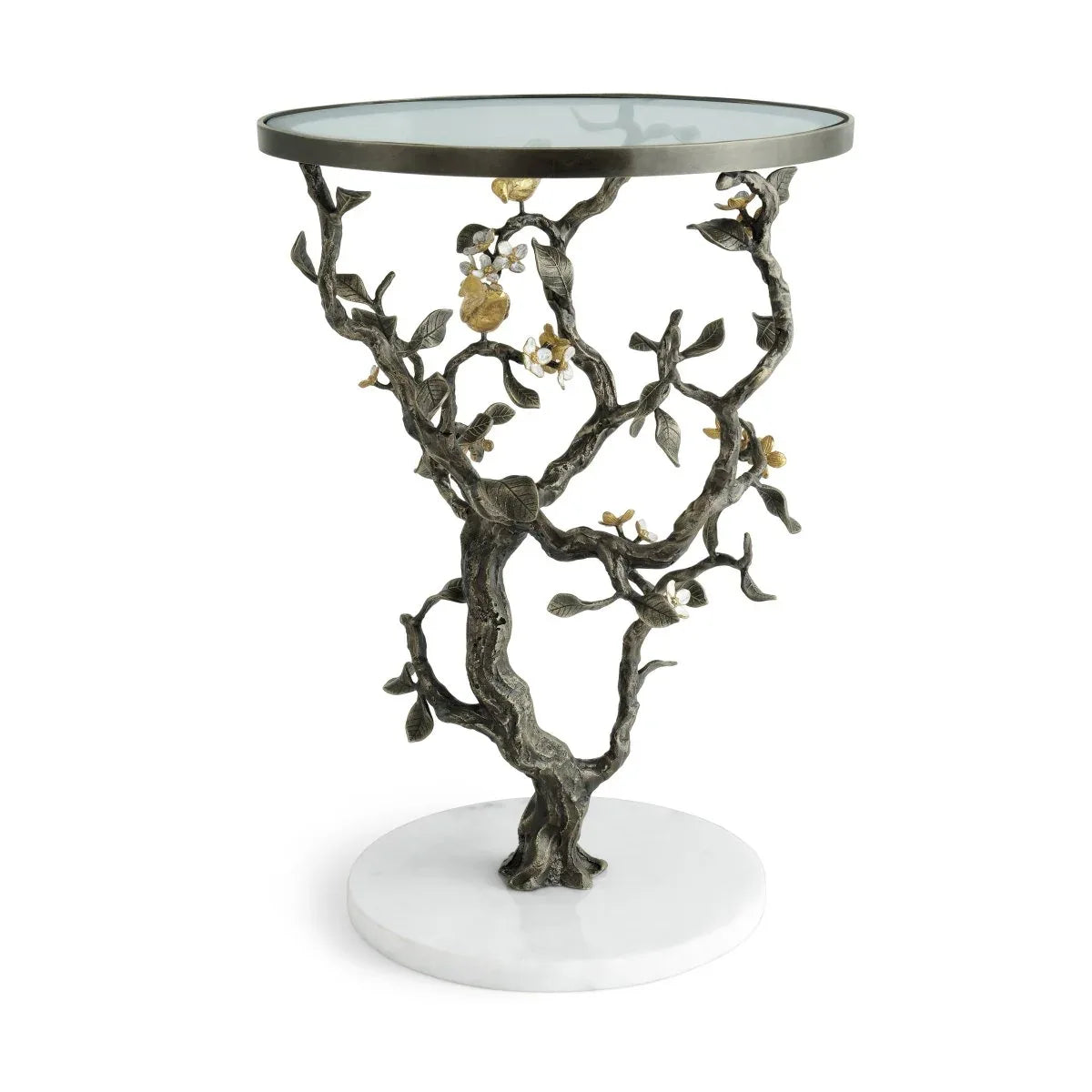 Michael Aram Lovebirds Accent Table