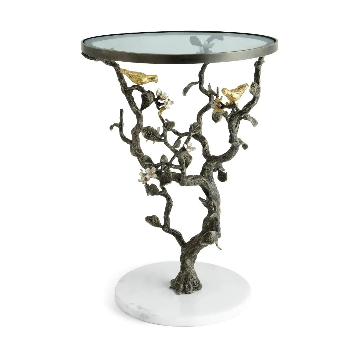 Michael Aram Lovebirds Accent Table