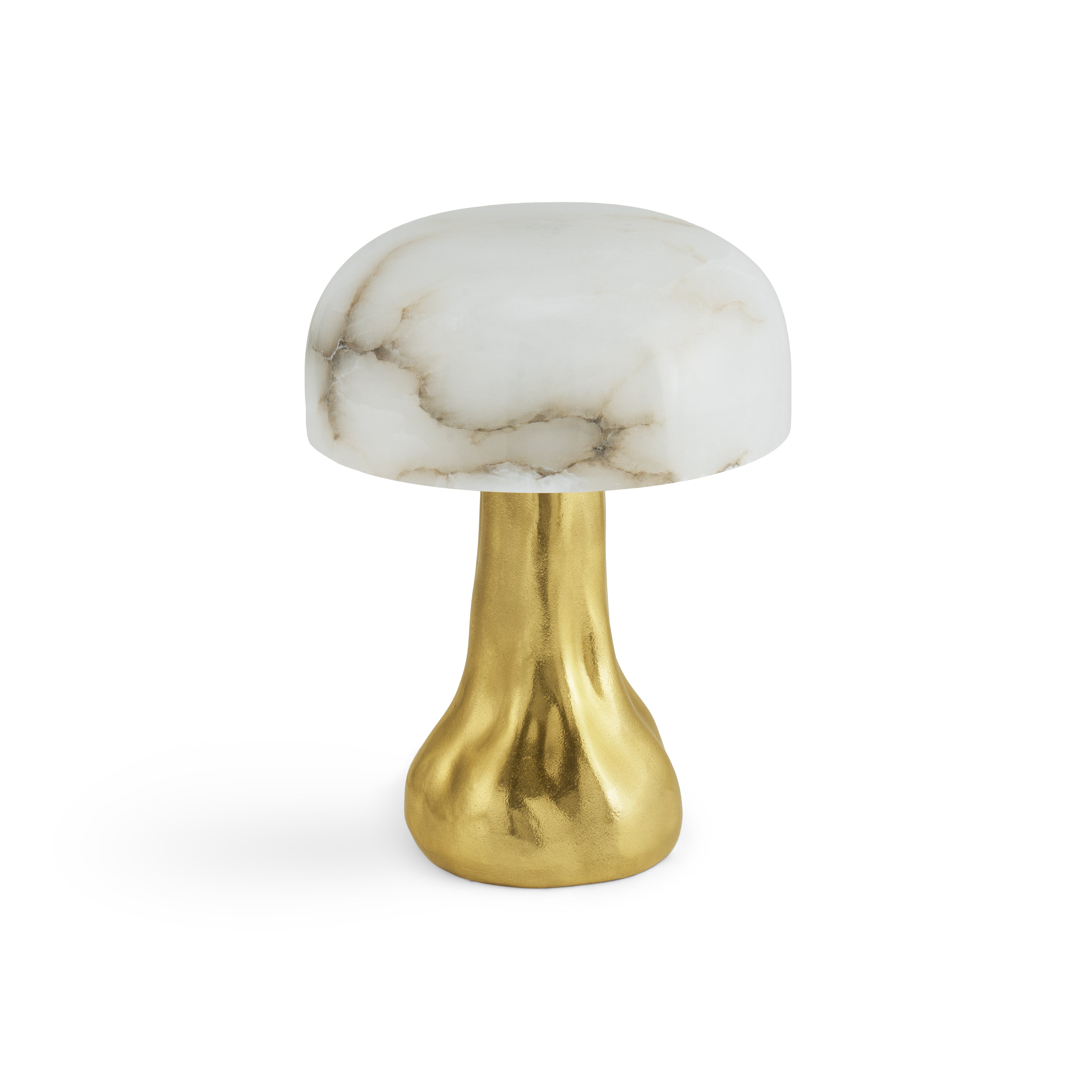 Art Deco Table Lamp Small Accent Lamp Elegant Lighting Unique Lamp Mushroom  Shade Model No. 7579 