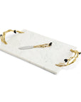 Michael Aram Olive Branch Cheeseboard with Knife