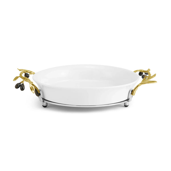Michael Aram Olive Branch Pie Dish