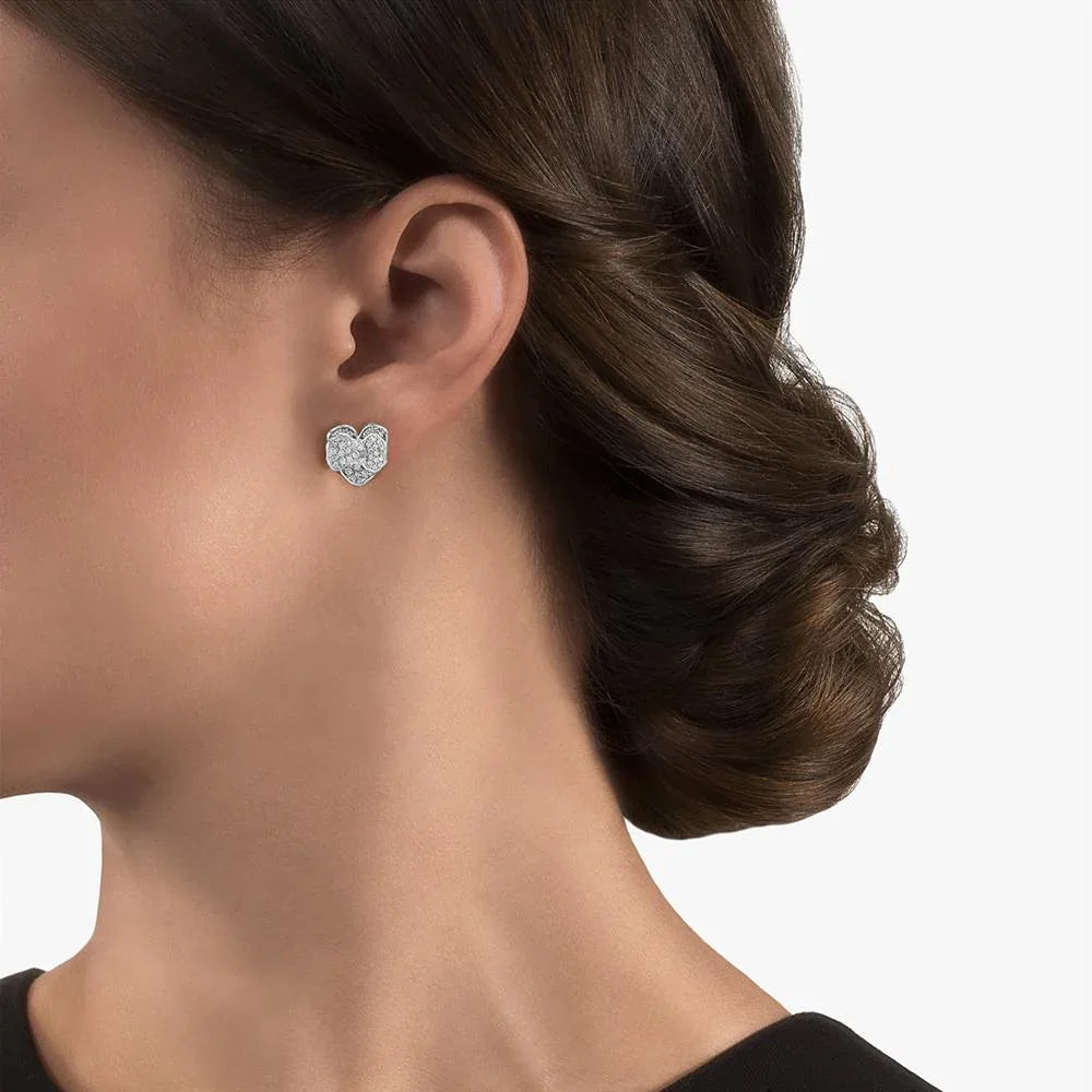 Michael Aram Orchid 11mm Earring with Diamonds