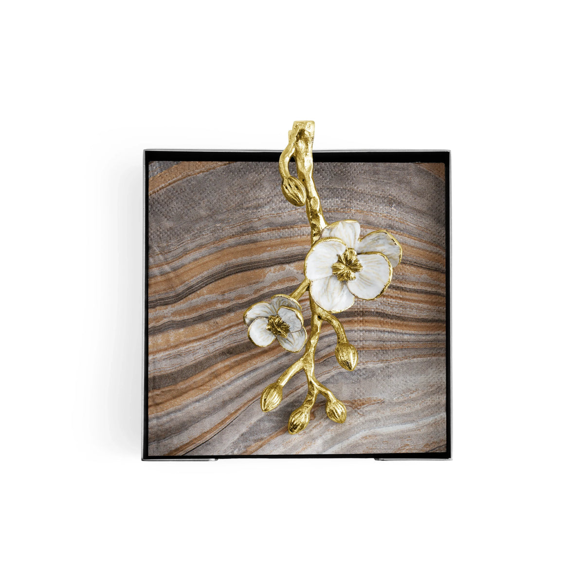 Michael Aram Orchid Cocktail Napkin Holder