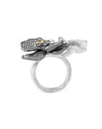 Michael Aram Orchid Double Ring with Diamonds