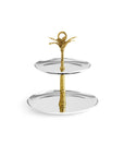 Michael Aram Palm 2-Tier Etagere