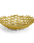 Michael Aram Palm Centerpiece Shallow Bowl