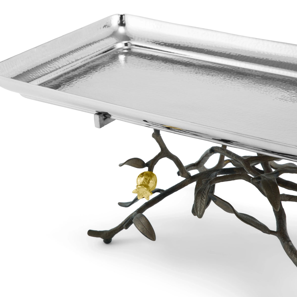 Michael Aram Pomegranate Footed Centerpiece Tray