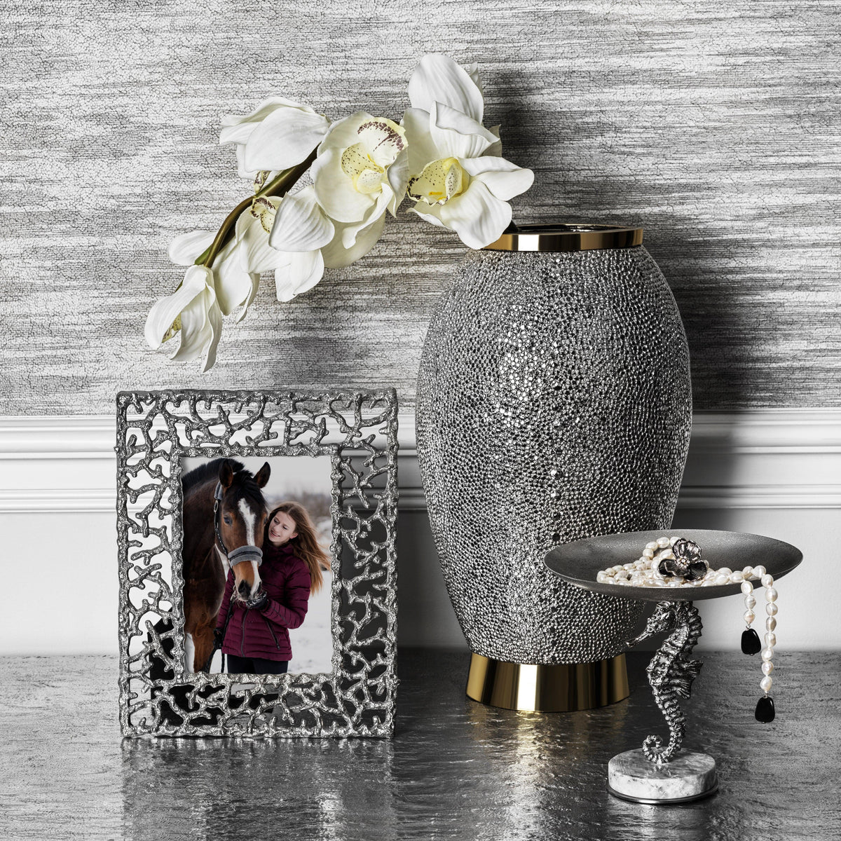 Michael Aram Shagreen Vase