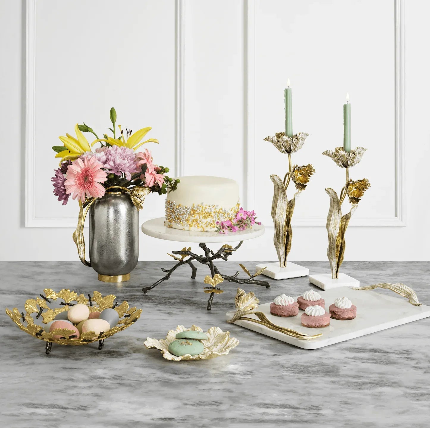 Tulip Candleholders – Michael Aram Tulip Candleholders – Michael Aram