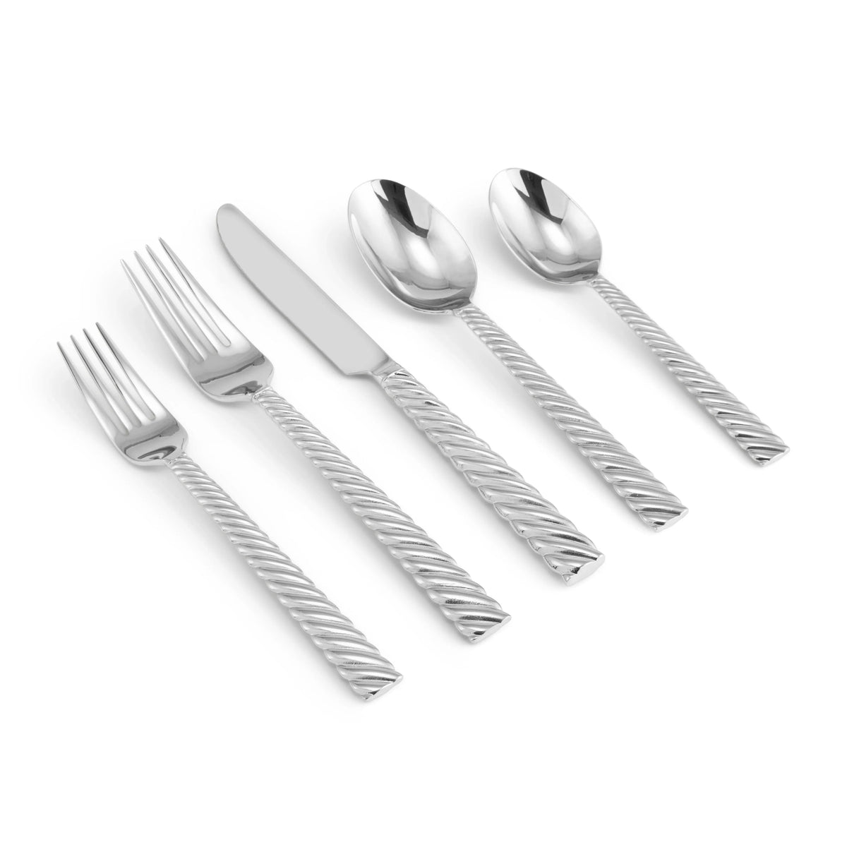 Michael Aram Twist 5-Piece Flatware Set