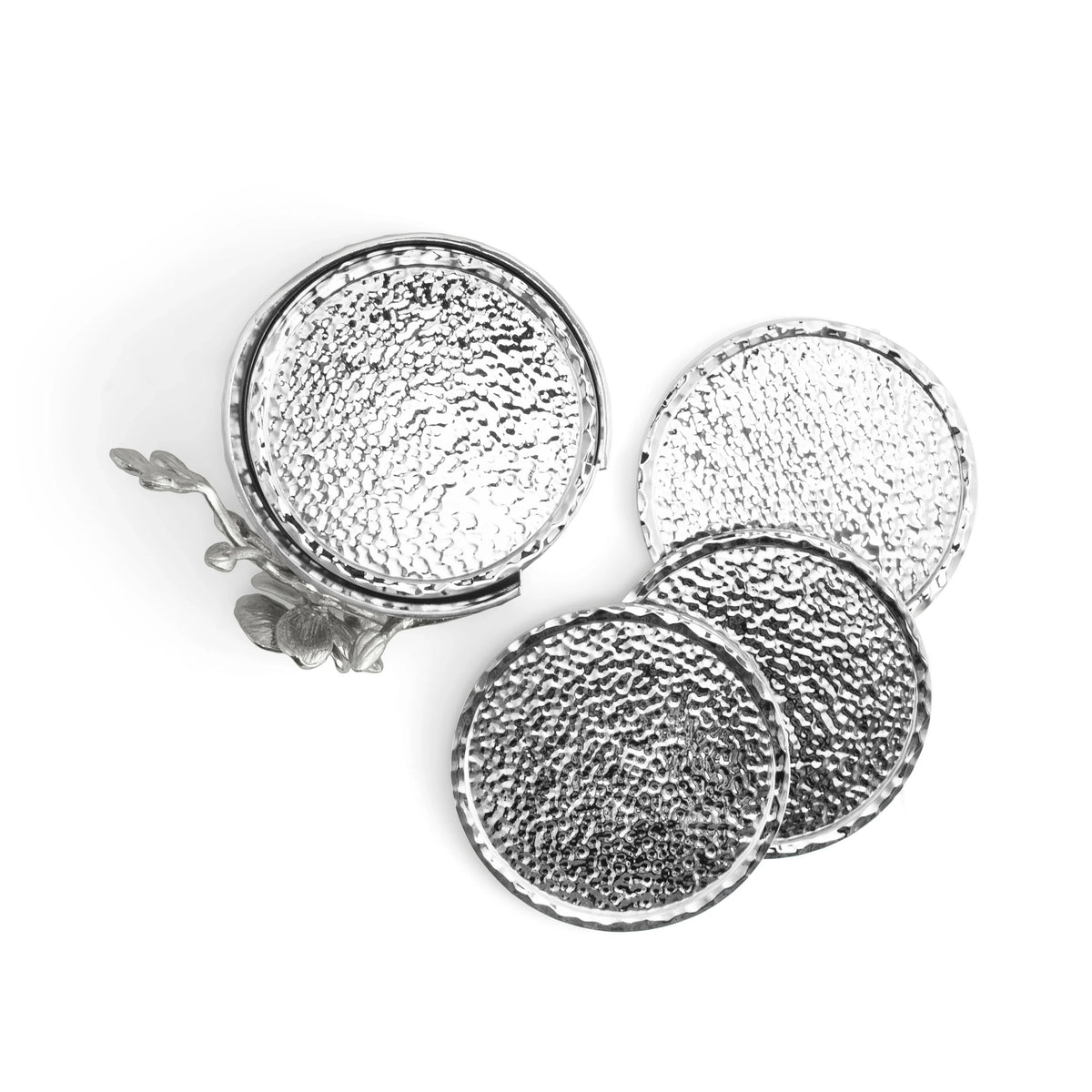Michael Aram White Orchid Drink Coaster Set