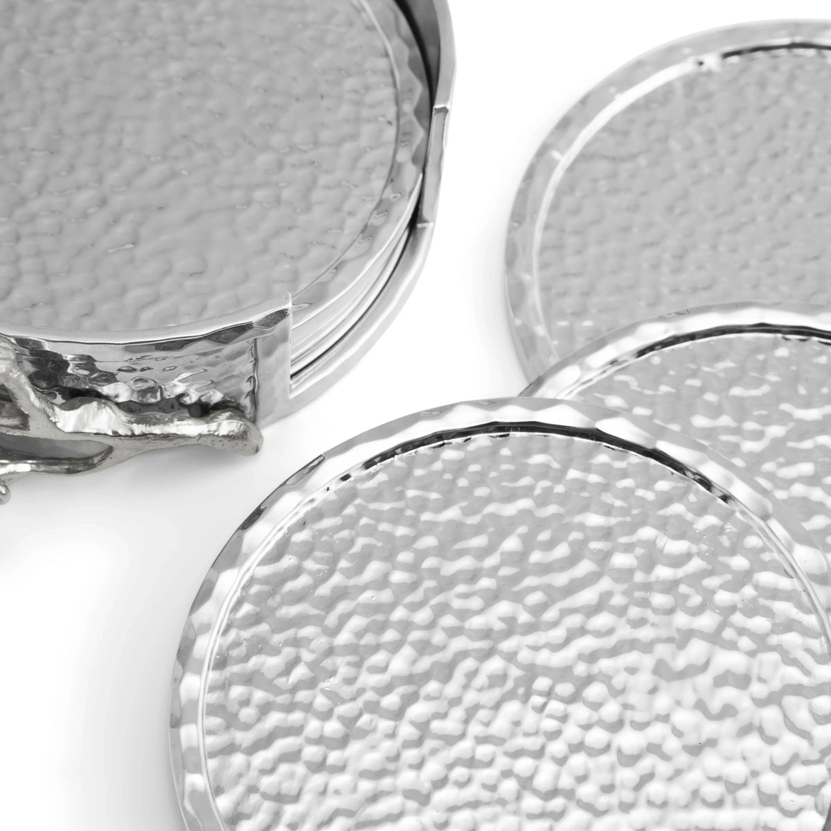 Michael Aram White Orchid Drink Coaster Set