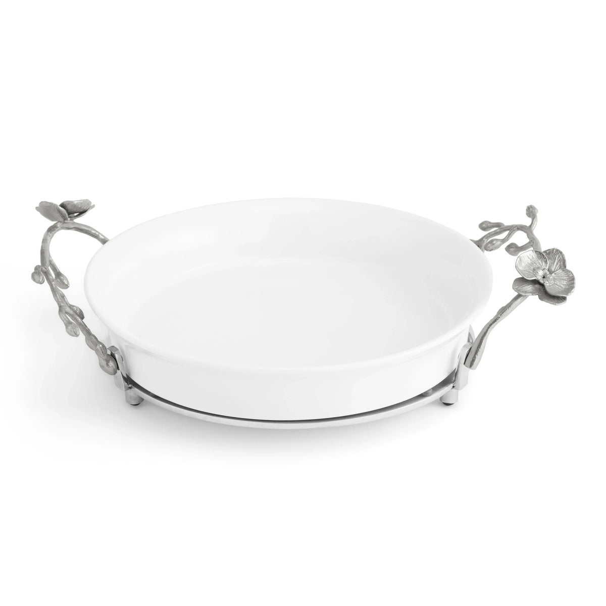 Michael Aram White Orchid Pie Dish
