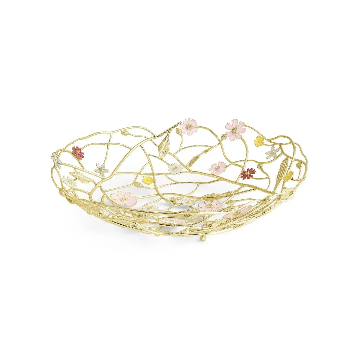 Michael Aram Wildflowers Centerpiece Basket