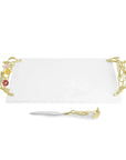 Michael Aram Wildflowers Cheeseboard with Knife