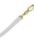 Michael Aram Wisteria Gold Bread Knife