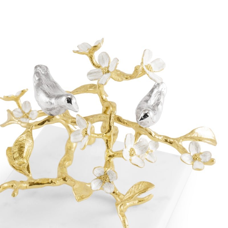 Lovebirds Silver & Gold - Michael Aram
