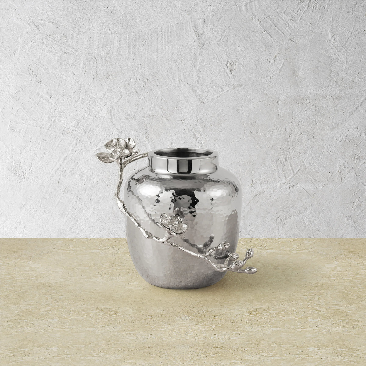 White Orchid Vase