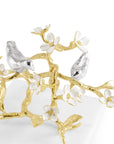 Lovebirds Silver & Gold  Decorative Object