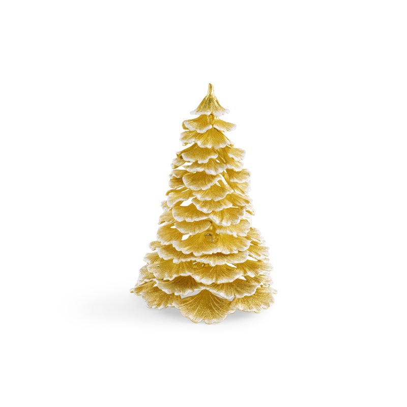 Ginkgo Gold Frost Christmas Tree