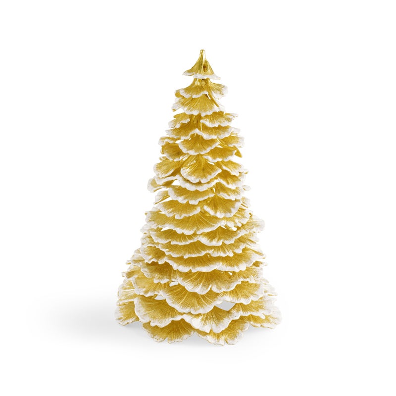 Ginkgo Gold Frost Christmas Tree