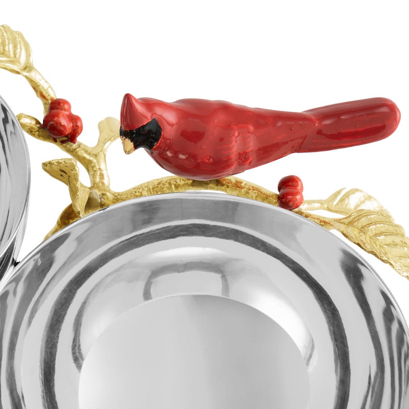 Cardinal Double Bowl
