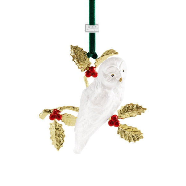 Snow Owl Ornament
