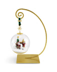 Santa by the Fireplace Ornament