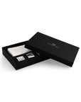 Reflective Gift Set - Napkin Rings and Napkins S/4