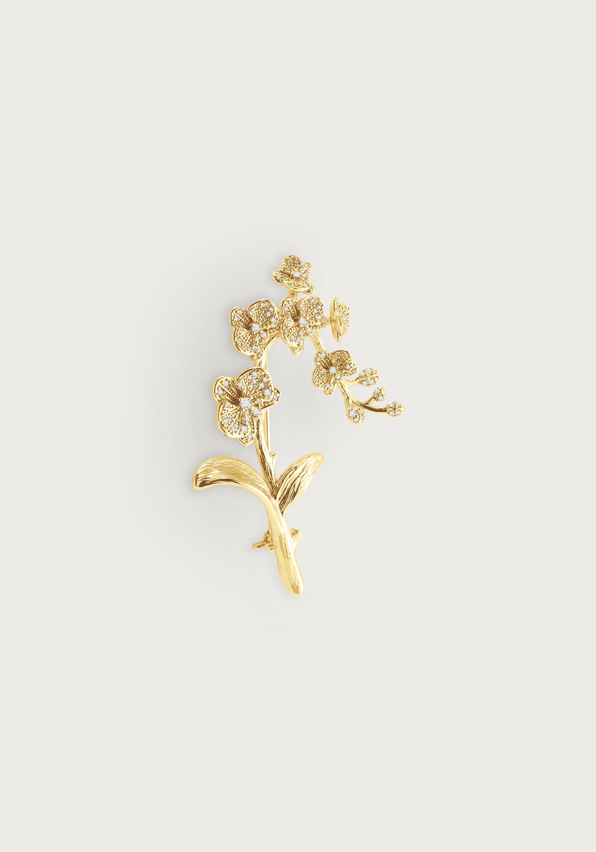 Orchid Brooch