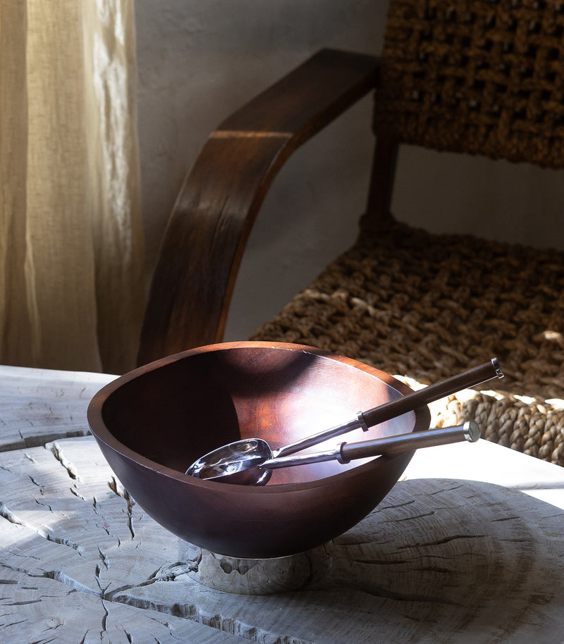 Bowl and Serving Utensils